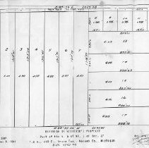 Map of the division of the F. R. McIntosh property, MacIntosh subdivision